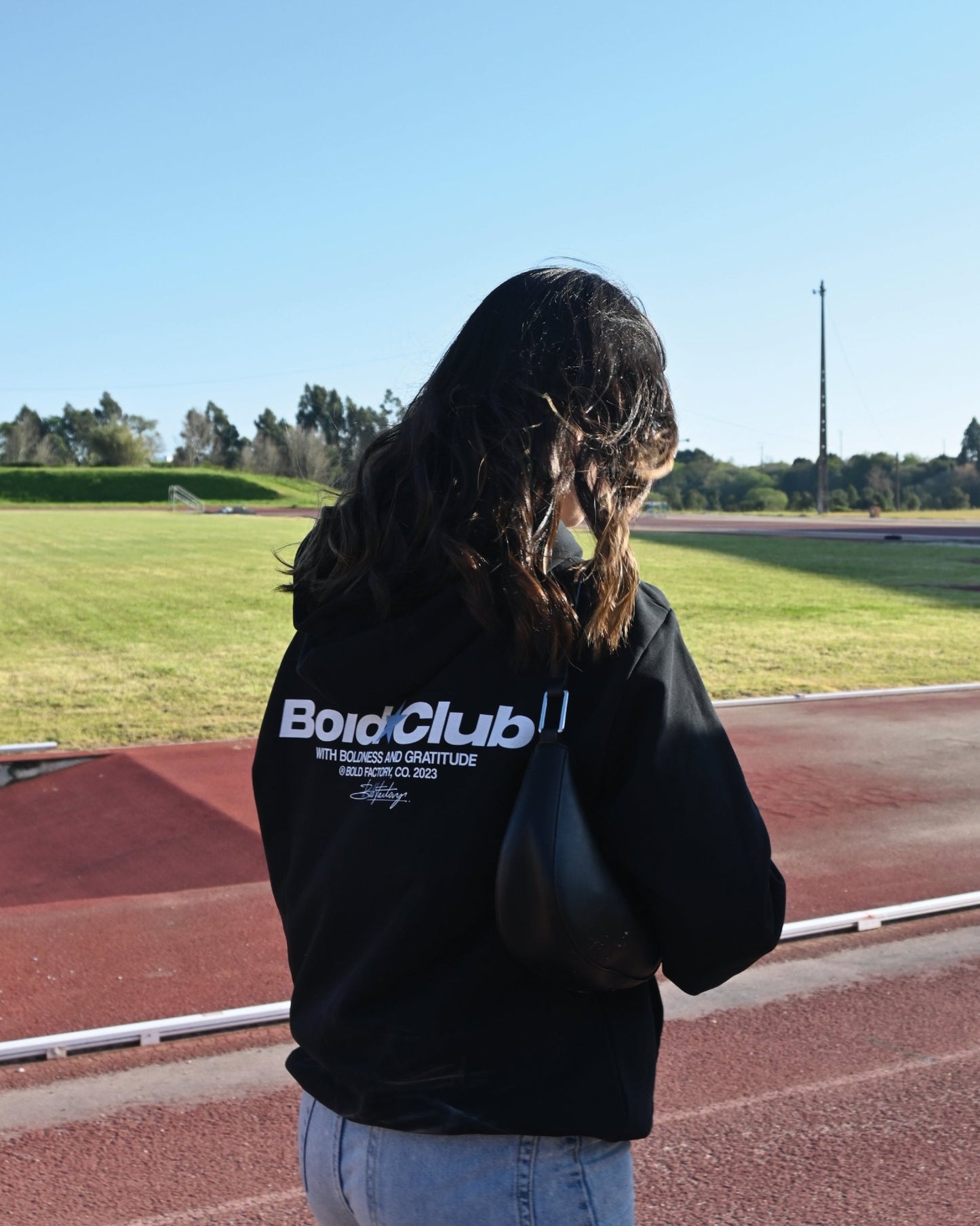 BOLD CLUB HOODIE BLACK