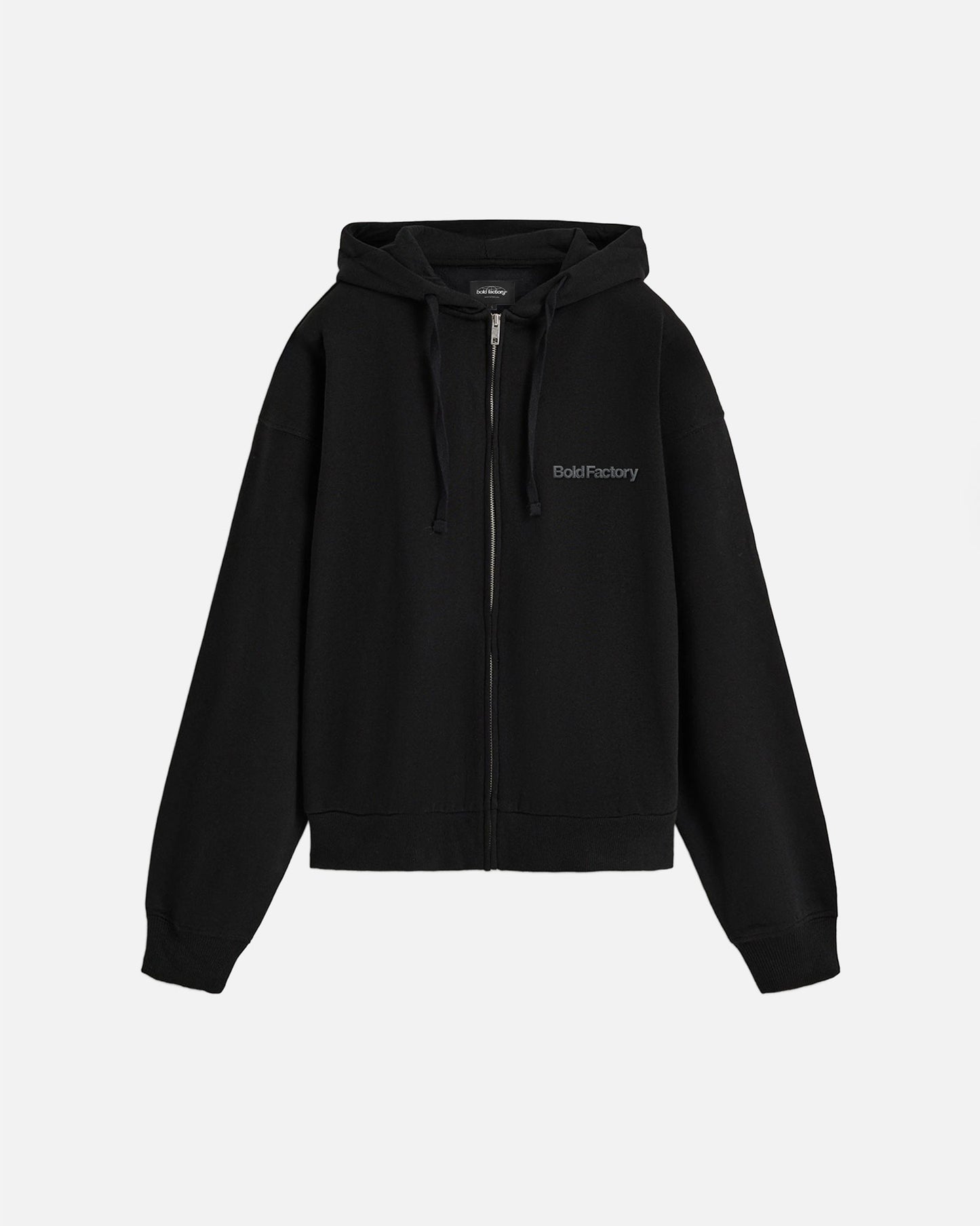 ESSENTIAL ZIPPER BLACK