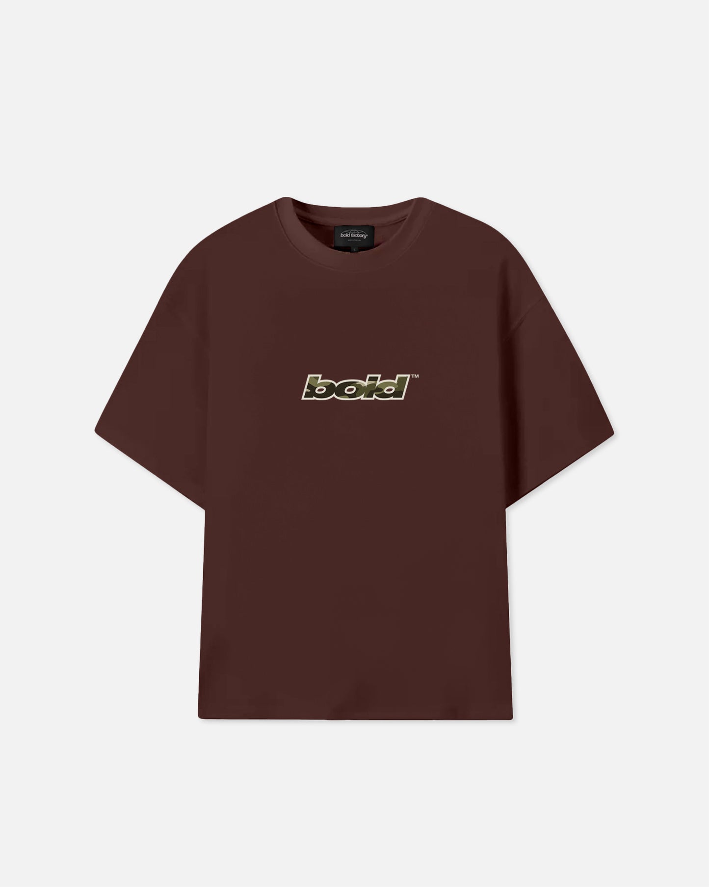 BOLD STORIES TEE BROWN