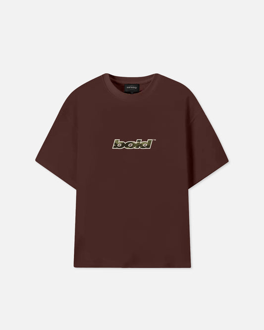 BOLD STORIES TEE BROWN