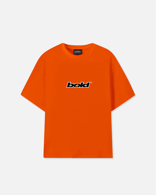 BOLD STORIES TEE ORANGE